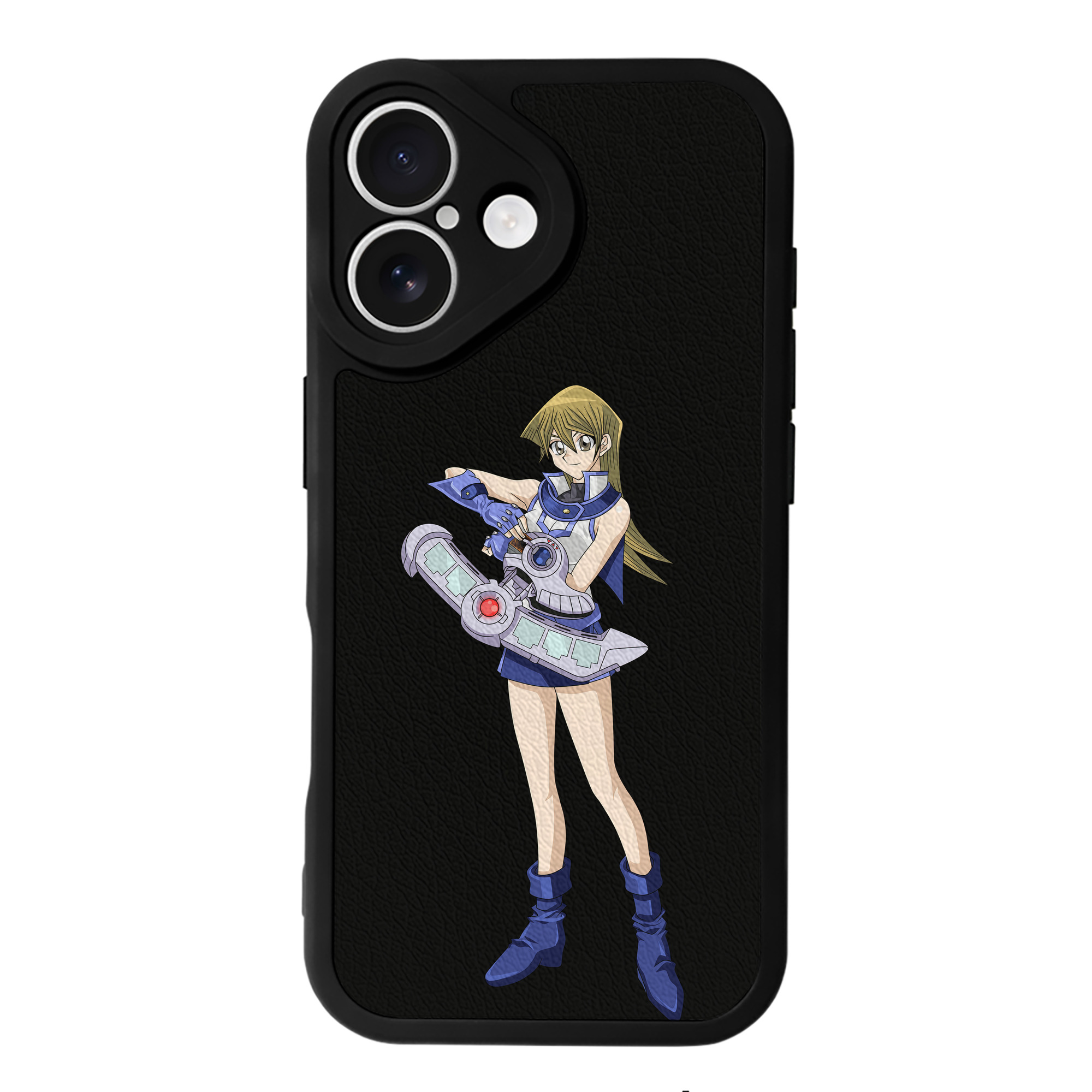 遊☆戯☆王 Yu-Gi-Oh! 【iPhone 16シリーズ対応】シリコンスマホケース（レザー調） 材質：シリコン